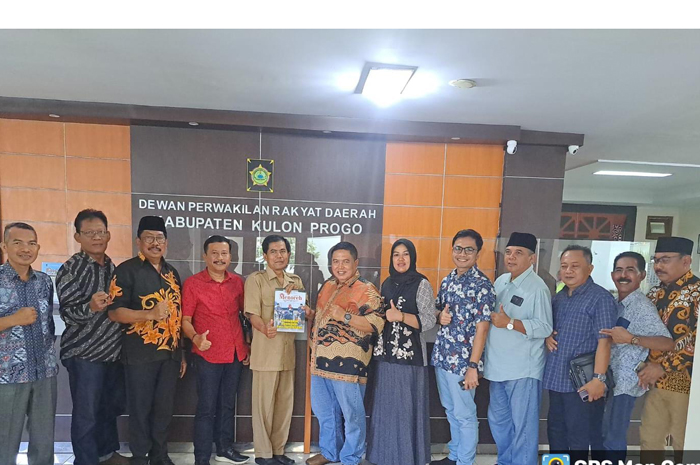 Komisi A DPRD Jombang yang melakukan kunker ke Kabupaten Kulon Progo, DIY