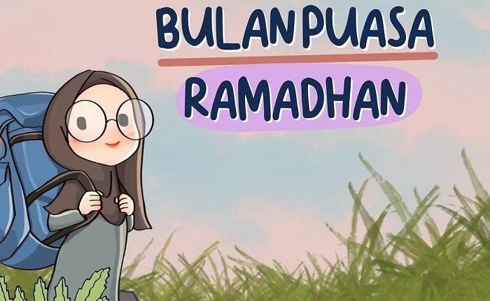 Ilustrasi jadwal libur serta jam belajar siswa di sekolah selama bulan ramadan