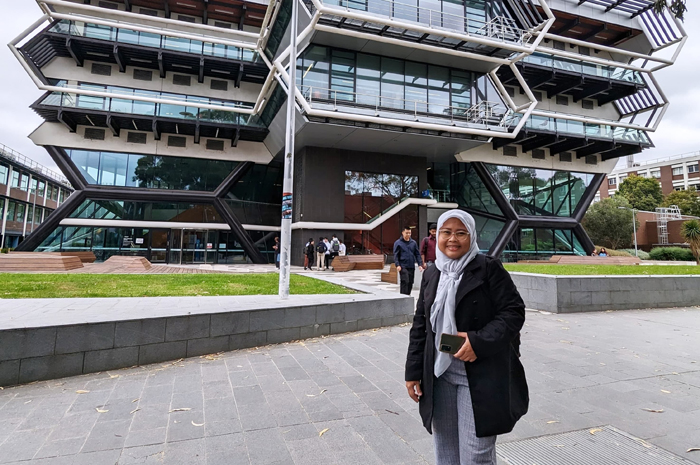 Yulia Puspita Arum, Wanita asal Jombang yang kini melanjutkan kuliah S2 di Australia