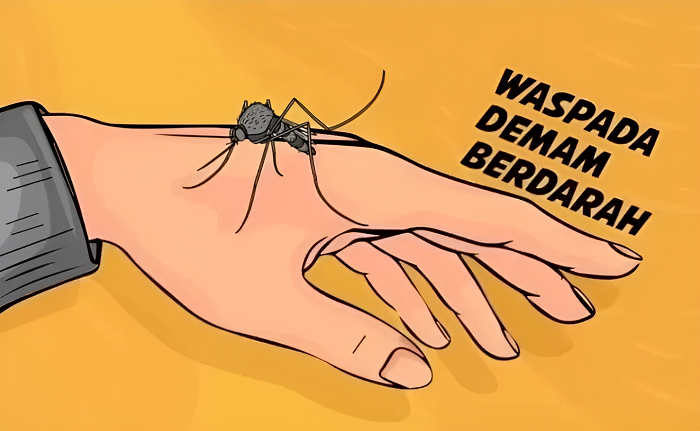 Ilustrasi waspada kasus DBD