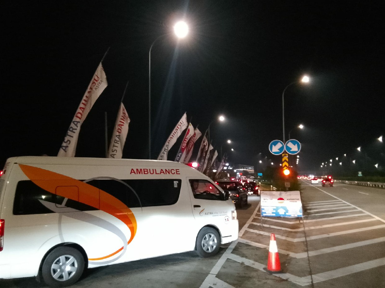 Saat penuh pemudik, rest area di Tol Jombang Mojokerto akan ditutup sementara