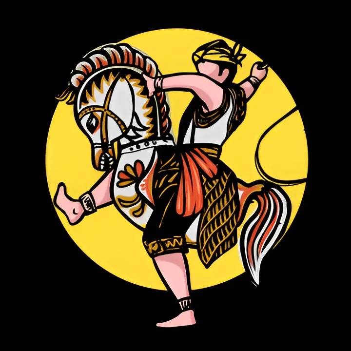 Ilustrasi kesenian jaranan dor. Pemkab Jombang kembali menyiapkan ribuan siswa di Jombang pecahkan rekor MURI lewat Jaranan Dor tahun ini