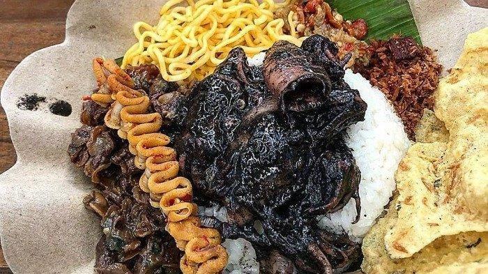 kuliner malam cumi bu atun di Surabaya