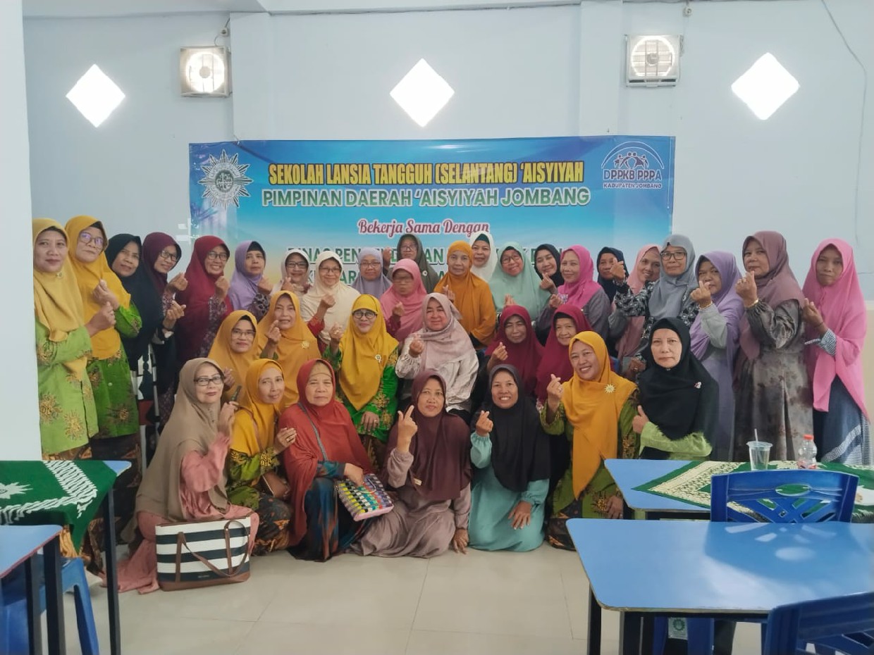 Peserta Selantang yang digelar di Kantor PD Aisyiyah Jombang (27/4)