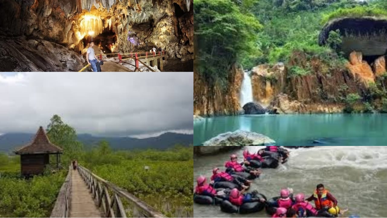 Ilustrasi wisata alam selain pantai di Trenggalek