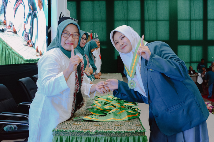 Prosesi Wisuda di MAN 1 Jombang