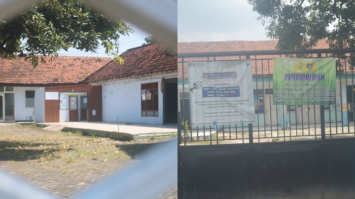 Bangunan puskesmas Jatiwates dan Puskesmas Dukuhklopo ini bakal dibongkar total sebelum rehab dilakukan