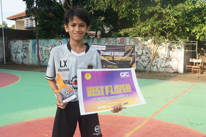 Affan Abdul Aziz, peraih Best Player Putra GFC 2024