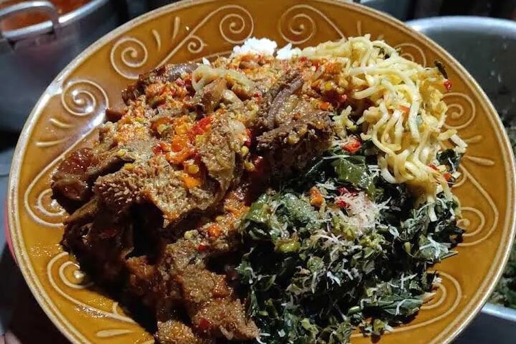 Sego Gobyos, salah satu kuliner khas Pacitan