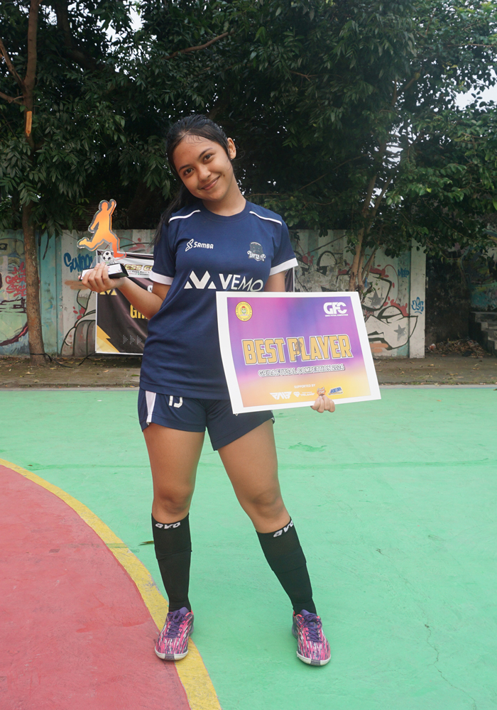 Angelina Josefanny Kudmas, Best Player Putri GFC 2024 dari SMAN 1 Pare