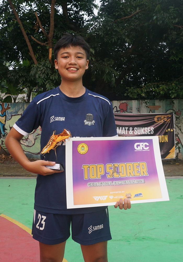 Cindra Meriana Praba, Top Scorer Putri GFC 2024  dari  SMAN 1 Pare