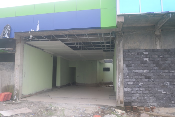 MANGKRAK: Proyek Puskesmas Blimbing, Kesamben, Jombang jadi proyek strategis daerah yang gagal selesai dibangun 2023.