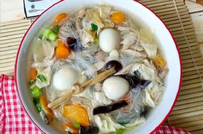 Sup Timlo, salah satu makanan Keraton Yogyakarta