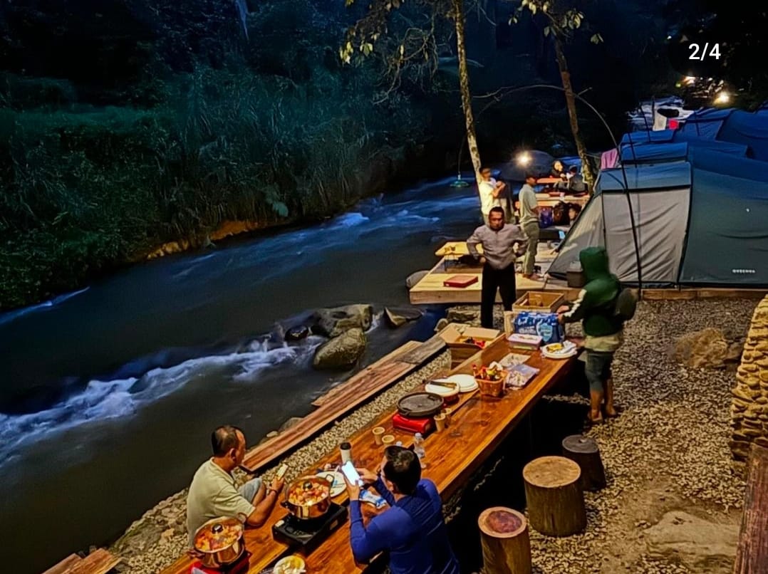 Pineus Tilu Camping Ground, salah satu rekomendasi Glamping di Bandung