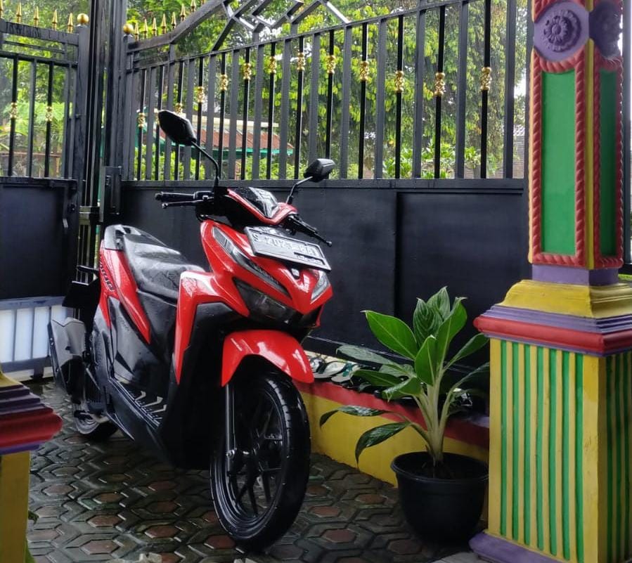 Motor warga Gedangan, Sumobito Jombang yang kini raib digondol maling