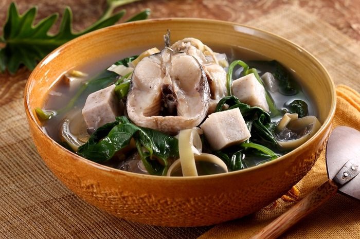 Sayur gangan asam kutai, salah satu kuliner khas dari Kalimantan Timur