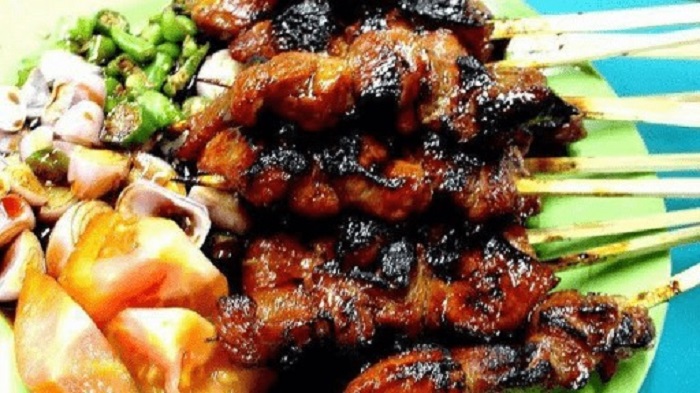 Sate payau, salah satu kuliner khas Kalimantan Timur yang dijamin enak