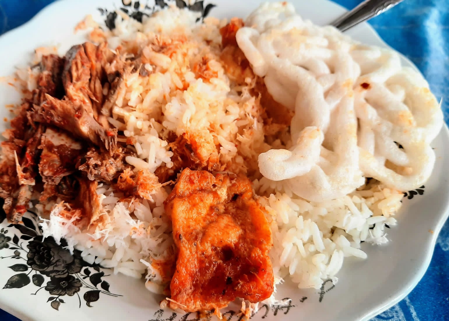 Nasi karak, salah satu kuliner unik dan khas dari Situbondo