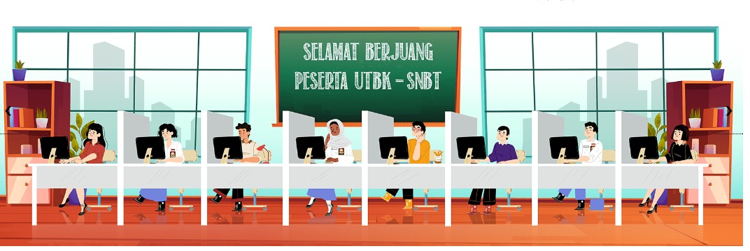 Ilustrasi pengumuman SNBT UTBK 2024