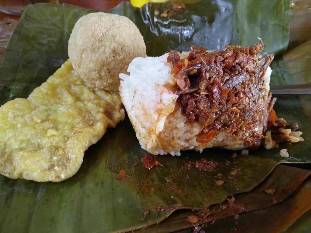 Sego gegok, salah satu kuliner khas Trenggalek