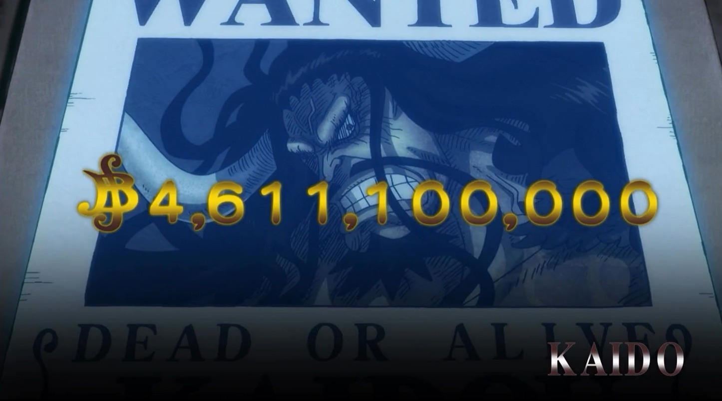 Kaido, salah satu karakter Yonkou di dunia One Piece yang kini telah dicabut gelarnya