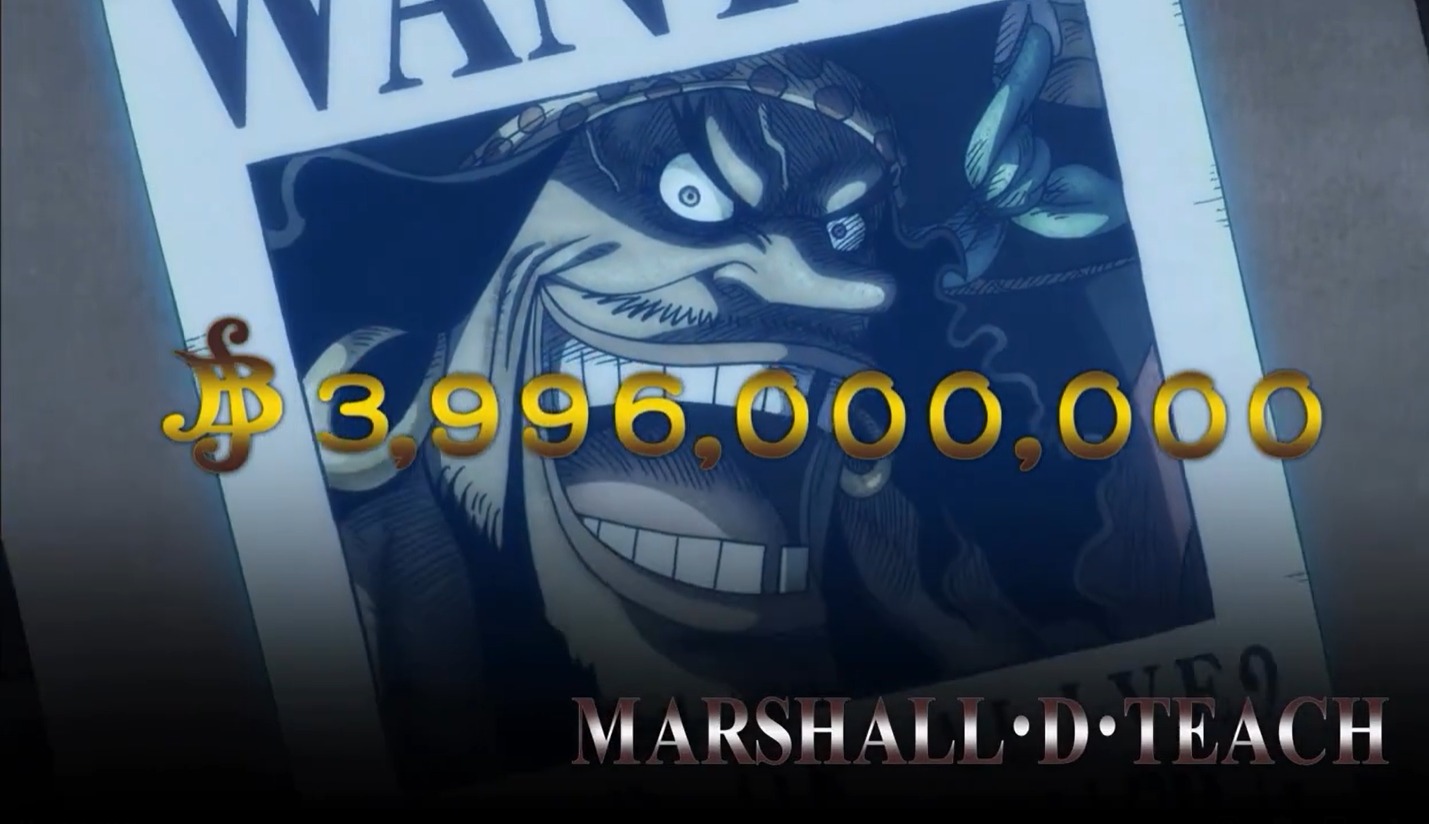 Kurohige, salah sayu yonkou di anime one piece yang tabiatnya paling buruk dan disebut dibenci banyak pecinta One Piece