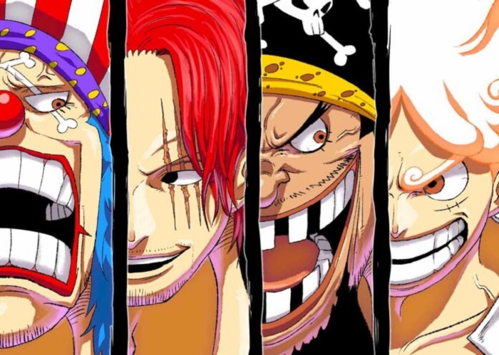 Ilustrasi para yonkou yang sepak terjangnya dibahas lengkap dalam anime One Piece episode terbaru