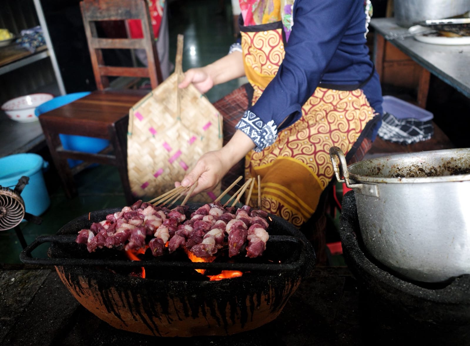 Sate daging kambing pak Kamto, salah satu kuliner legendaris asal Klaten
