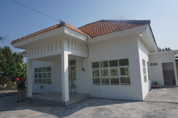 gedung posyandu desa yang telah rampung dibangun di Dusun Rembukwangi. , Desa Watudakon, Kecamatan Kesamben Jombang