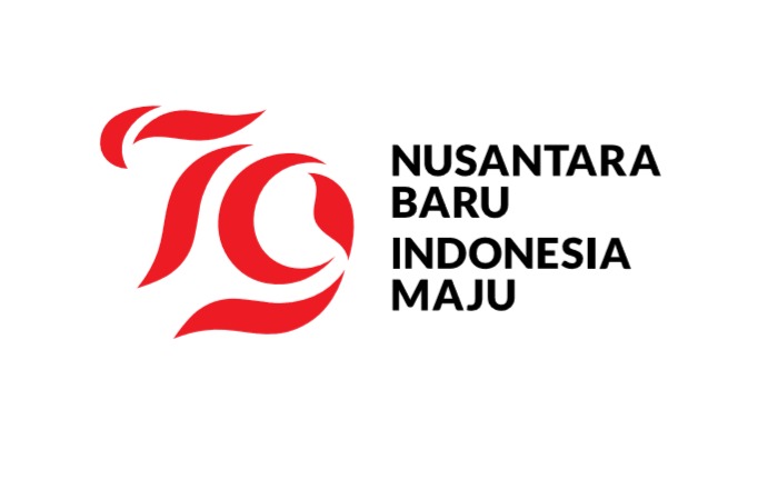 Logo HUT ke-79 Kemerdekaan Indonesia yang dilaundhing pemerintah