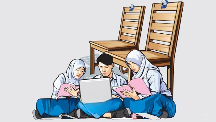 Ilustrasi PPDb tingkat SMA