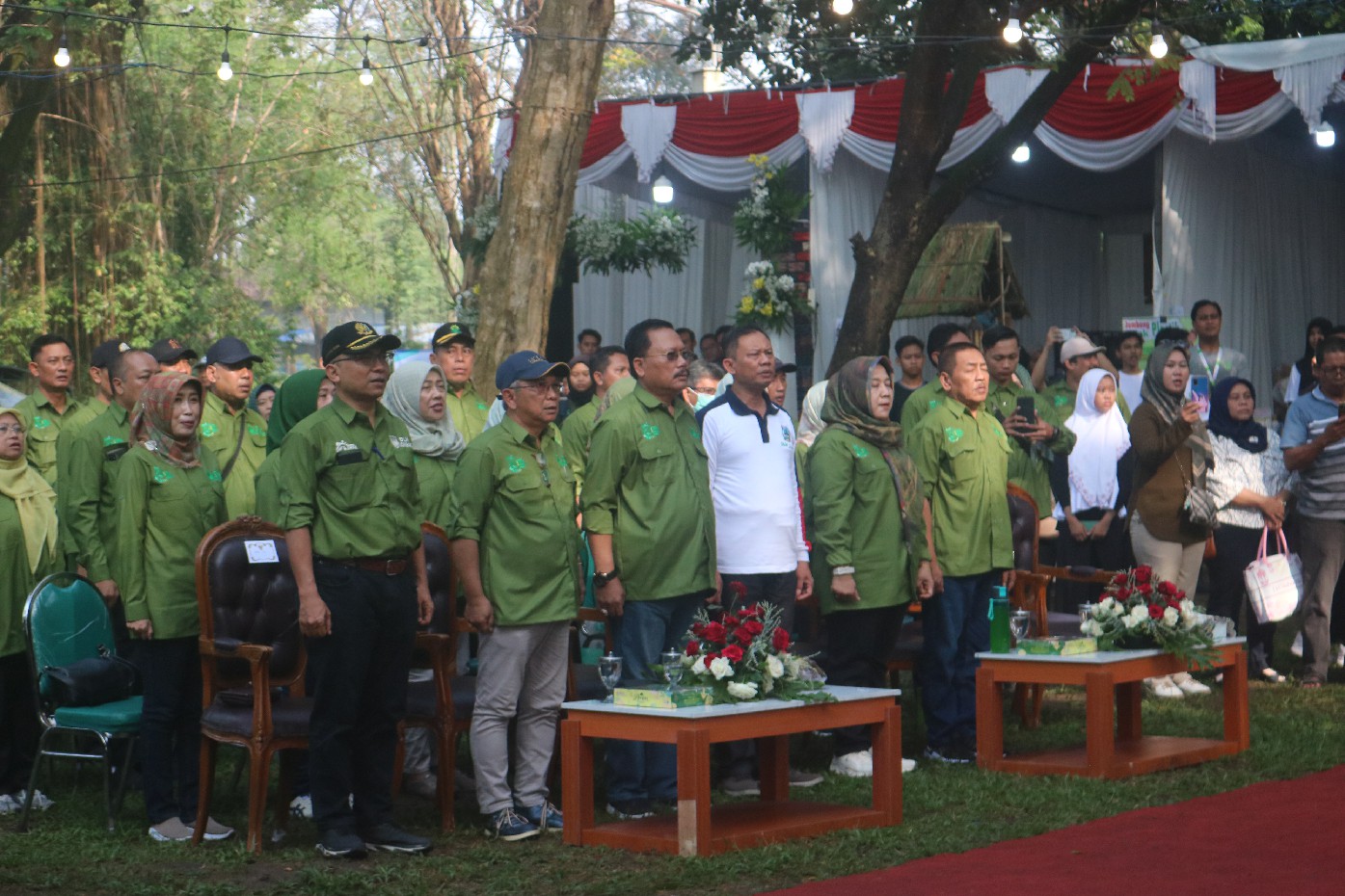 Pembukaan JEC 2024 di RTH Kebonratu Jombang