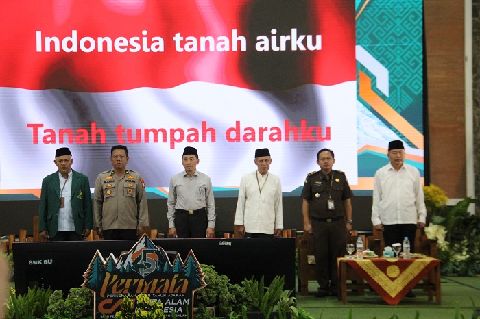 MERIAH: Pembukaan Permata CAI ke-45 2024 di Bumi Perkemahan Kosambiwojo, Wonosalam, Jombang.