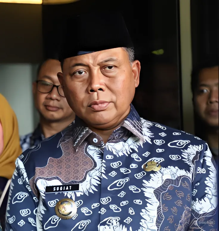 Sugiat, Pj Bupati Jombang yang kini mengundurkan diri karena akan maju dalam Pilbup Jombang 2024