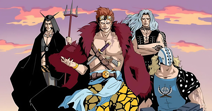 Kelompok Bajak Laut Kapten Kid atau Kid Pirate di Manga One Piece