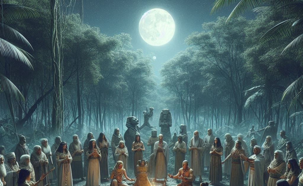 Ilustrasi malam satu suro