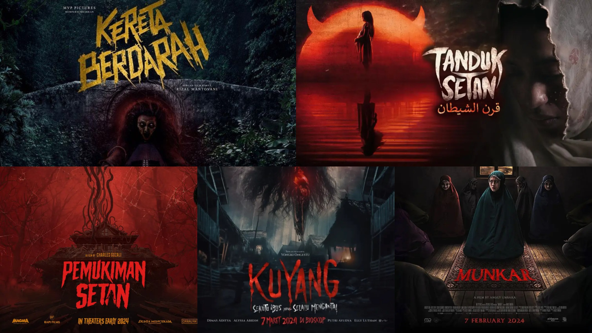Poster 5 Film Horor yang akan tayang di netflix sepanjang Juli 2024