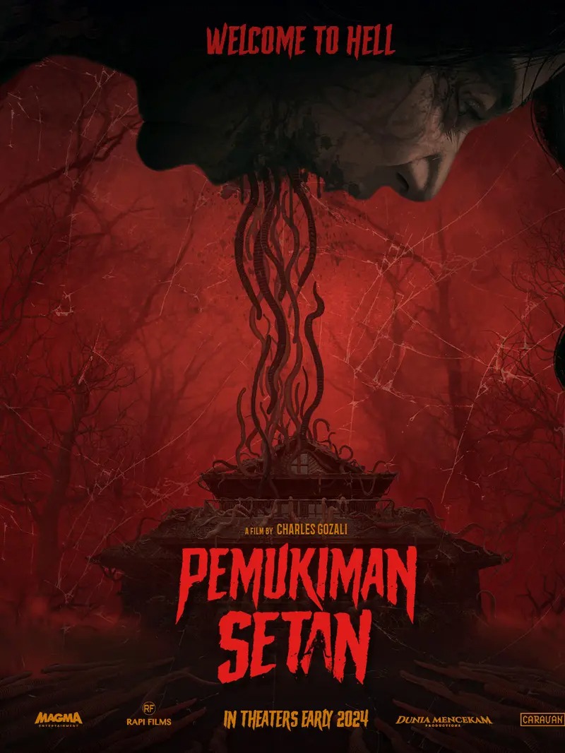 Ilustrasi film pemukiman setan