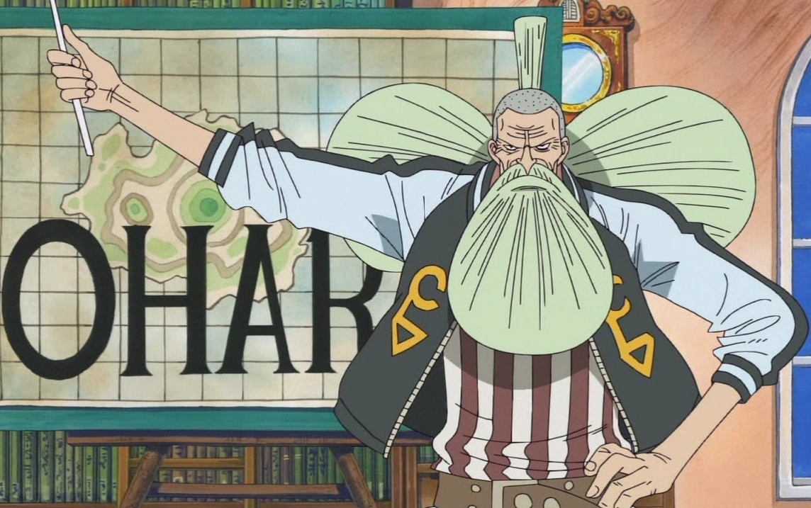 Profesor Clover, salah satu tokoh penting yang dibahas dalam Manga One Piece 1120
