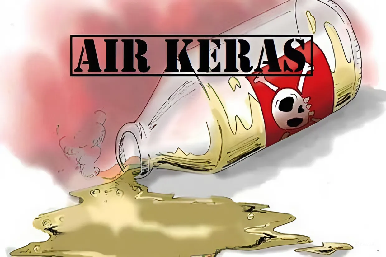 Ilustrasi air keras