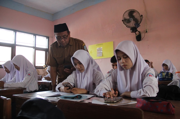 Pelaksanaan Tryout ANBK di SMAN Mojoagung Jombang