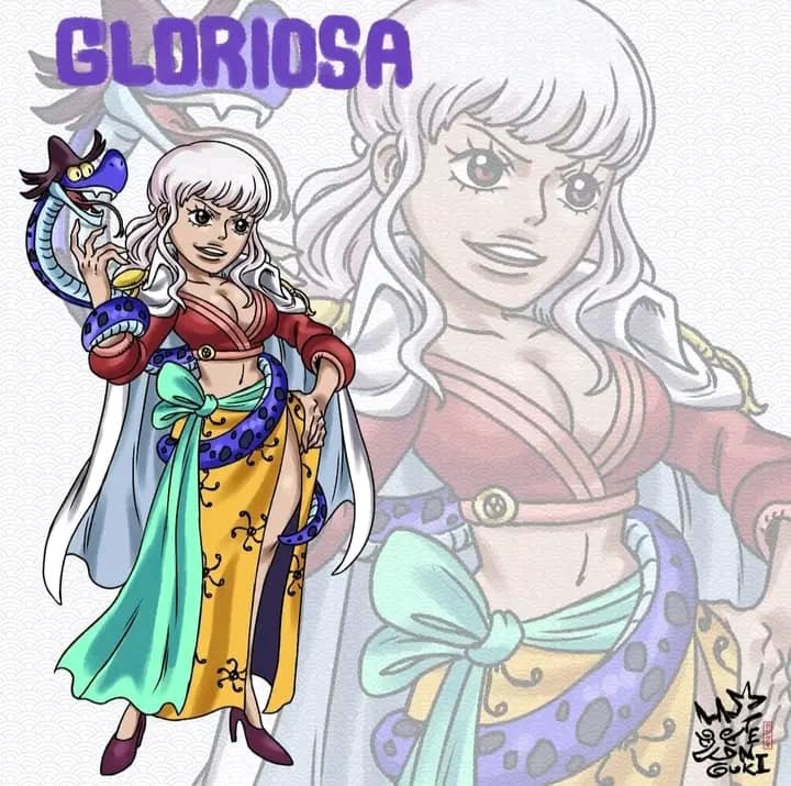 Gloriosa, ratu kerajaan kuja di Manga One Piece