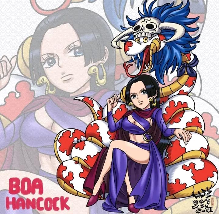 Boa Hancock, ratu kerajaan Kuja di Manga One Piece