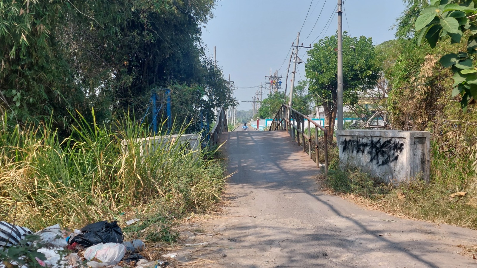 Jembatan yang akan ikut diganti dalam proyek IJD ruas Jatigedong Jatibanjar Ploso Jombang