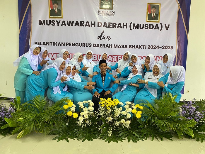 KOMPAK: Pengurus Himpaudi Kabupaten Jombang masa bakti 2024-2028.
