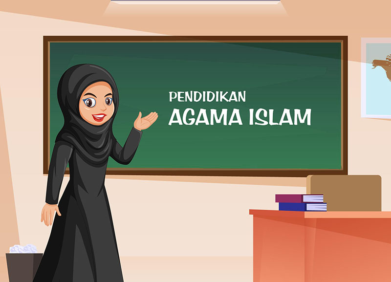 Ilustrasi guru PAI