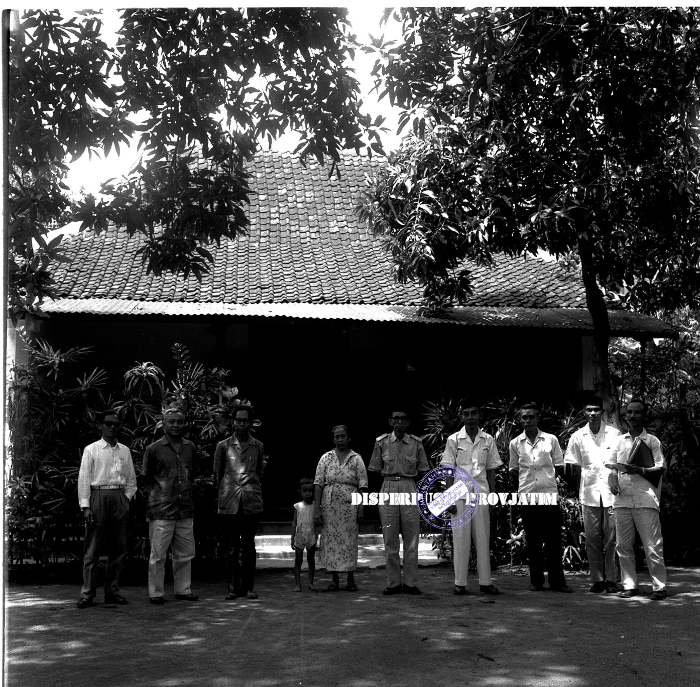 Bentuk awal rumah masa kecil Bung Karno pada 1964