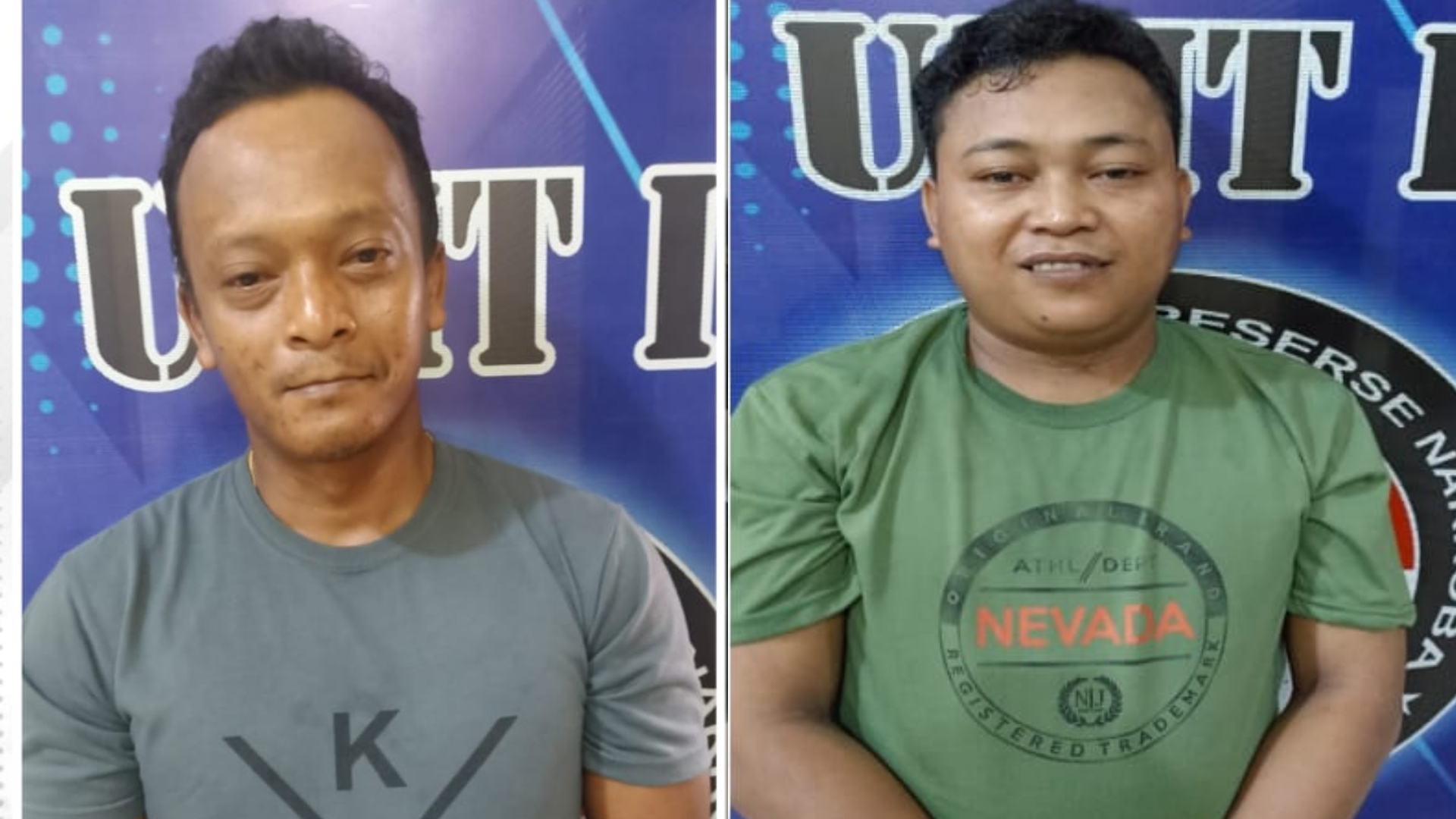 Dua pengedar sabu yang dibekuk polisi Jombang