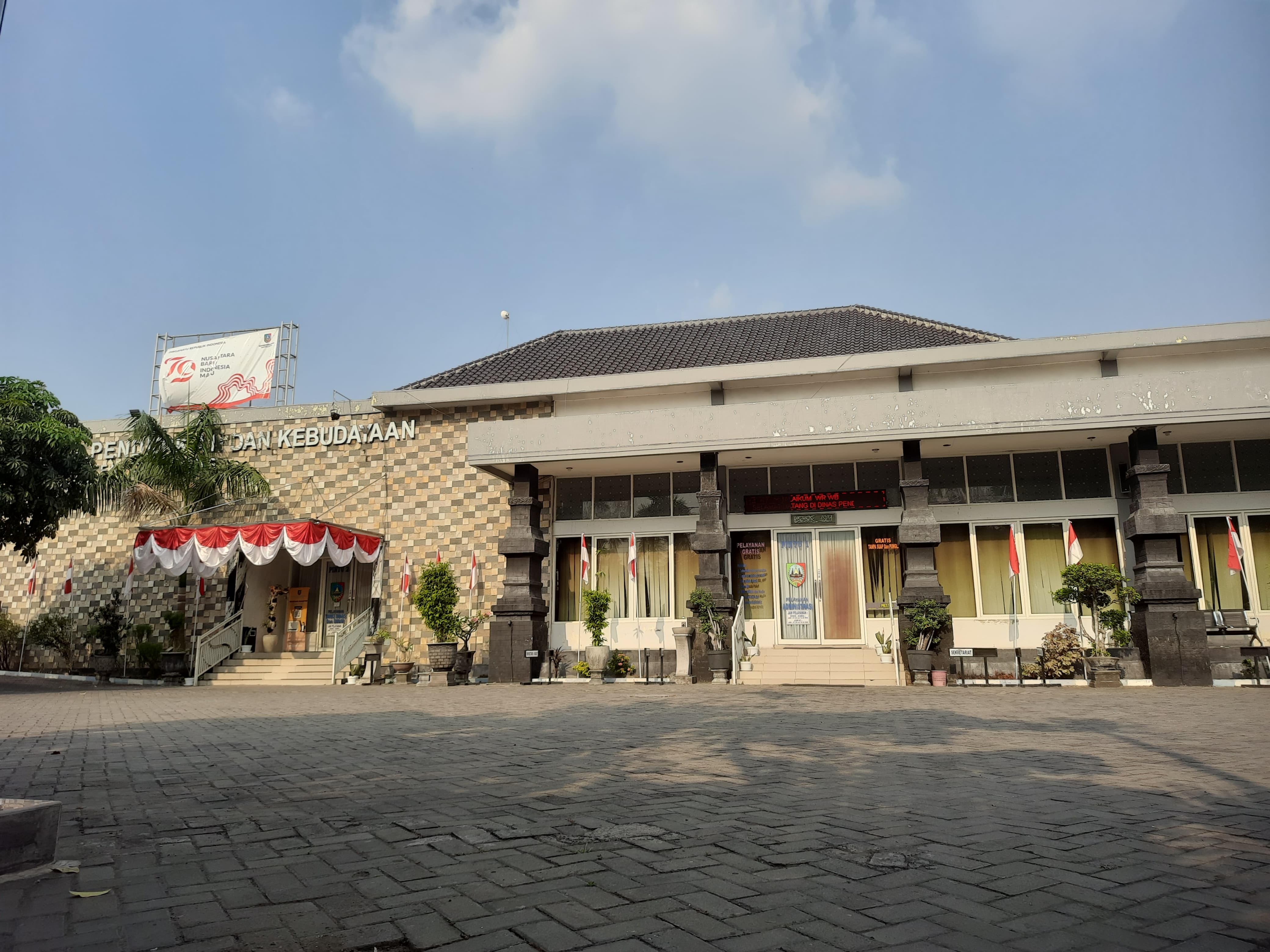 Ilustrasi kantor Dinas P dan K Jombang