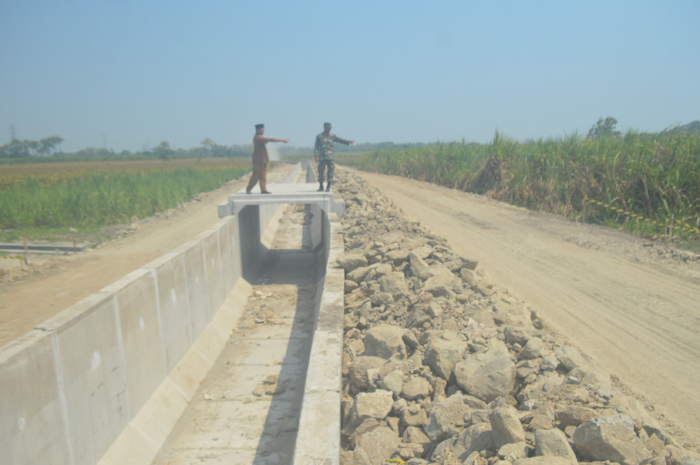 TKD Ngudirejo, Kecamatan Diwek Jombang terdampak proyek irigasi Pariterong sudah digarap meski proses tukar gulingnya belum rampung